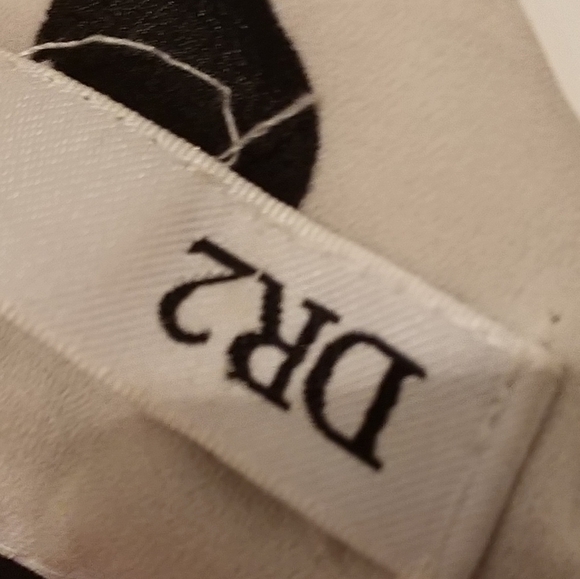 Sheer Polka Dot Black and White Blouse - Picture 3 of 4